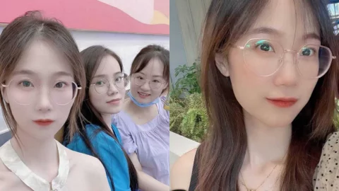 天津医大眼镜妹视频